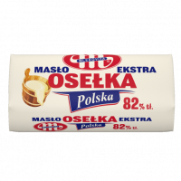 Польське масло Mlekovita Maslo Oselka Ekstra 82% 500g (Польша) - брусок в пергаменті