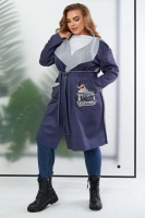 Кардиган жіночий, колір синій, 257R5012
