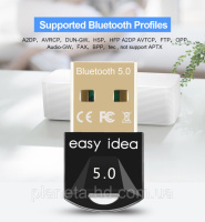 USB Bluetooth адаптер Easy Idea 5.0 (Realtek RTL8761BUV)