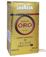 Кава Lavazza Qualita Oro мелена 250 г європейський ринок.