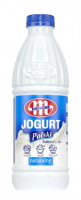 Польский йогурт натуральный Млековита 1 кг в бутылке