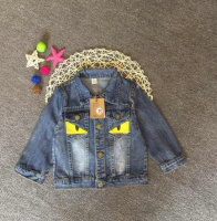 Джинсова курточка дитяча 8041, розмір 150