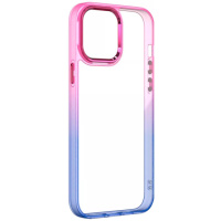 Чохол Apple iPhone 14 Pro Max - TPU+PC Fresh sip series Рожевий / Синій - купити в SmartEra.ua