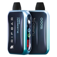 Rif Bar TURBO-X 25000. Чорниця М'ята (Blueberry Mint)