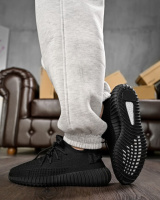 Женские кроссовки izi   total black РН5242