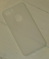 Чехол для iPhone 7 Plus/ 8 Plus белый матовый (б.уп)