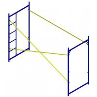 Леса строительные рамные