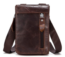 Сумка-клатч на ремень мужская Vintage 14690 Коричневая