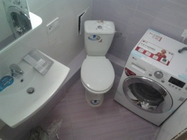 Ремонт ванной комнаты (санузла) на Гагарина