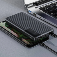 Компактний Power Bank VidShop Lenyes PX161 10000 mAh: портативний акумулятор на 2 USB з LED-індикацією