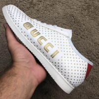 Кроссовки Gucci Falacer Sneaker Golden Stars White