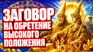 Заговор на обретение высокого положения