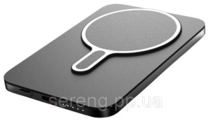 Повербанк XLINE MagSystem 5000 мАг 20 Вт Qi серый