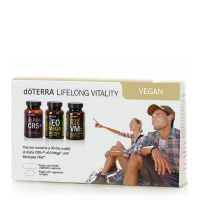 Вегетарианский набор Энергия на всю жизнь 3 Дотерра БАД doTERRA Vegan Lifelong Vitality Pack