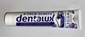 Зубная паста Dentalux Seidenweiss Отбеливающая 125 мл.