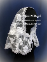 Модель «Анна» удлинённая с ажурным кружевом