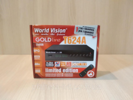 World Vision T624A цифровой эфирный ресивер DVB-T/Т2/C