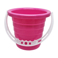 Детское ведро для песочницы «Среднее» S0009(Pink) зеленый 14 см