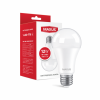 Светодиодная LED лампа MAXUS A65 12W 4100 220V E27 (1-LED-778)