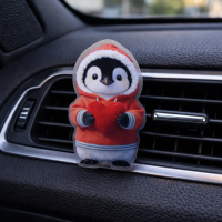 Ароматизатор в авто Пінгвін з сердечком