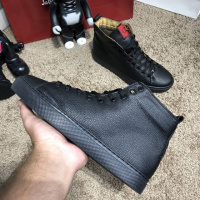 Ботинки Gucci High Top Sneaker Black