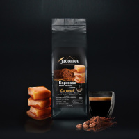 Кава мелена Jacoffee Espresso Карамель, 225 г.