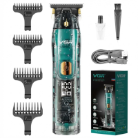 Професійний водонепроникний тример VidShop VGR V-961: 180 хвилин автономності, керамічні леза та захист IPX7