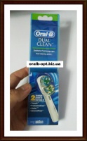 Braun Oral-B Dual Clean 2 шт насадки на Зубные электро щетки