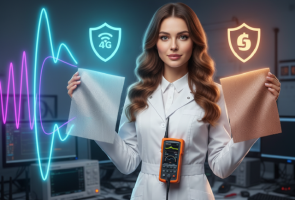 Серебряная ткань Фарадея vs медная: что лучше для защиты от Wi-Fi, 4G и 5G — реальные замеры, дБ и практический выбор