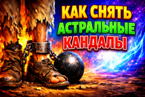 Как снять астральные кандалы