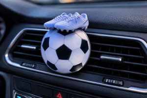 2D Ароматизатор в авто Футбольний мʼяч Освіжувач на решітку