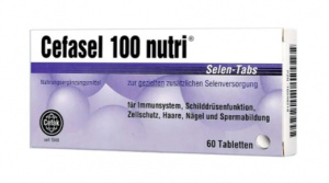 Селен Цефасель Cefasel 100 nutri, таблетки 60 шт