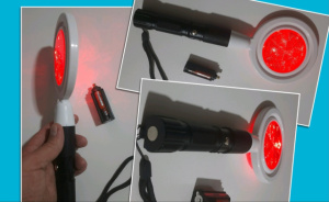 Жезл-отмашка полицейский с магнитом и USB