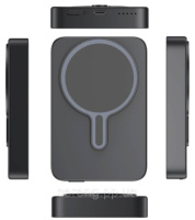 Повербанк XLINE MagSystem 10000 мАч 20Вт Qi серого цвета