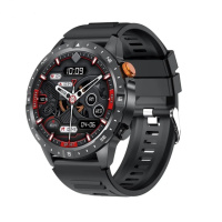 Смарт часы Lemfo AK57 Pro Black / тактические мужские смарт-часы