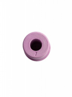 Сопло для пескоструйного аппарата Boro. Розовая керамика. Внутренний диаметр 7мм. Наружный диаметр 15,7 мм.