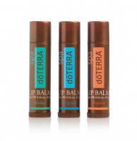 SPA Lip Balm – 3 PACK / доТЕРРА СПА, Трио комплект питательных бальзамов для губ