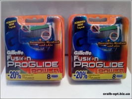 Лезвия Gillette Fusion ProGlide 16 шт. в упаковке