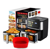 Мультифункціональна аерофритюрниця Zepline ZP-00341 на 13 л з максимальною потужністю 4200 Вт на 12 програм з силіконовою формою