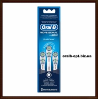 Braun Oral-B Dual Clean 3 шт насадки на Зубные электро щетки