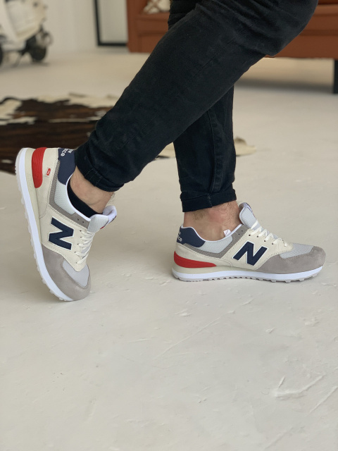 Кроссовки New Balance 574 Tricolor Нью 