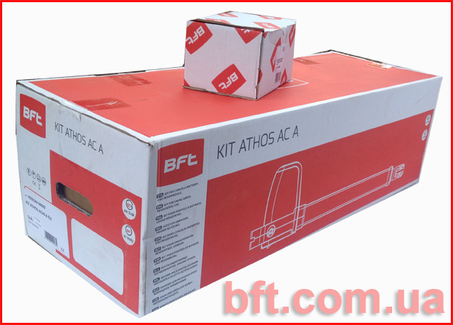 BFT ATHOS AC A25KIT. Комплект автоматики для розпашних воріт до 5м.