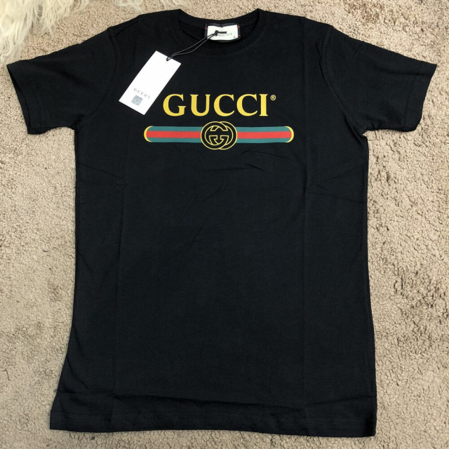 gucci washed logo