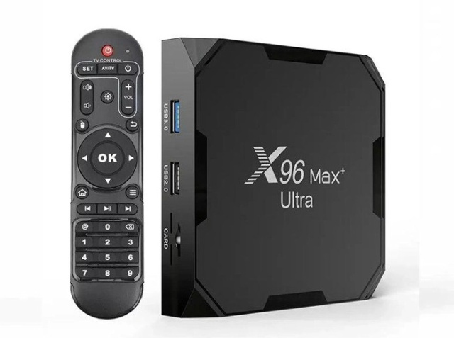 СМАРТ ТВ приставка X96 Max+ Ultra