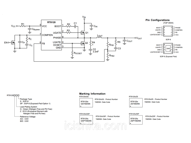 Rt8120d схема включения