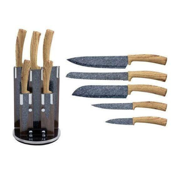 Набір ножів 6 предметів із нержавіючої сталі Edenberg EB-11004