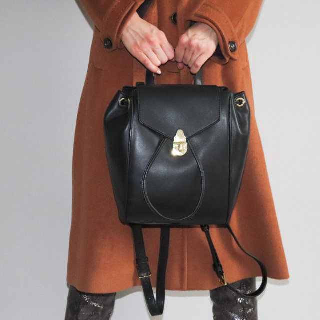 calvin klein lock backpack