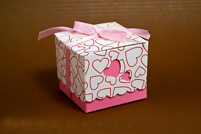 Подарочные коробки в форме сердца