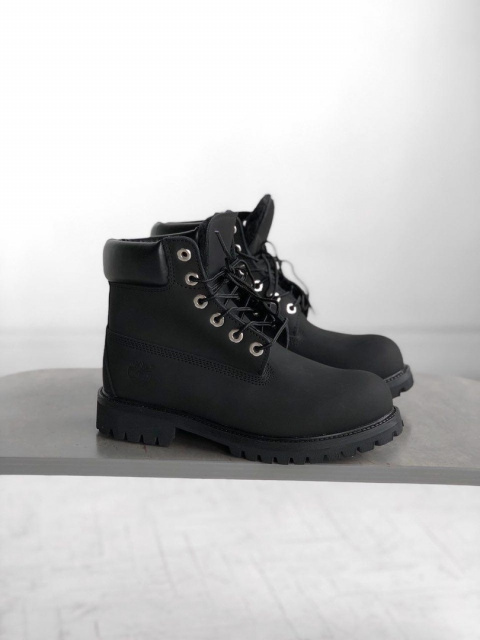 black timberlands with fur