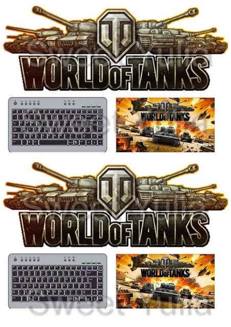 Сахарная картинка world of tanks